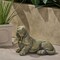 Contemporary Home Living 15.5" Antique Green Basset Hound Dog Outdoor Garden Statue